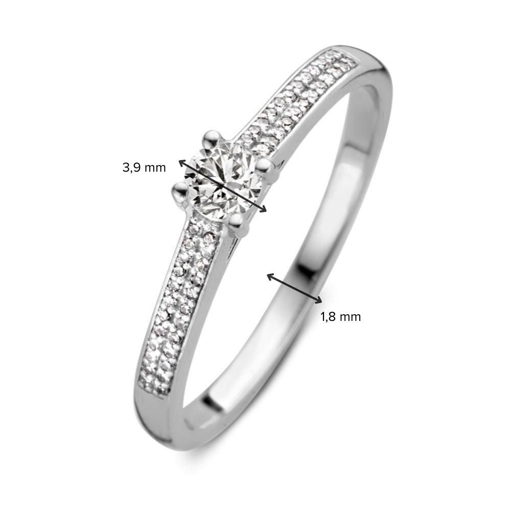 Ring Weißgold Brillant 0,27 ct.