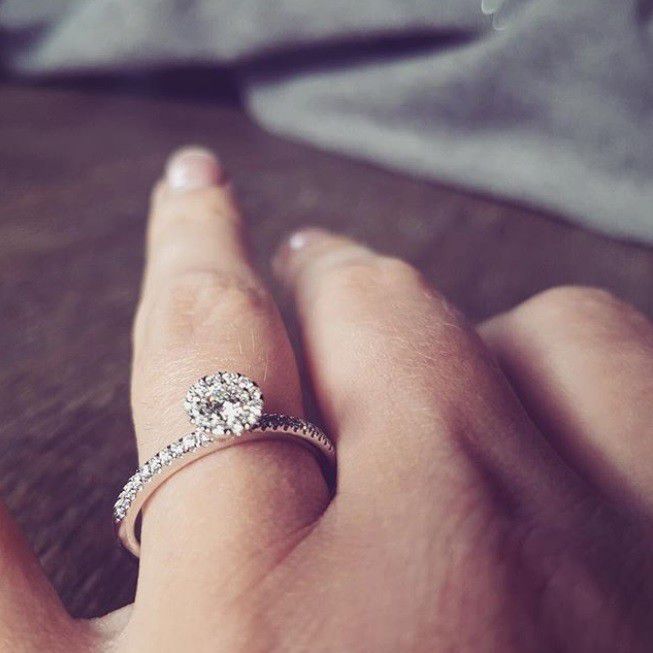 Weißgoldring mit Brillant und Subtiler Eleganz – 0,35 ct