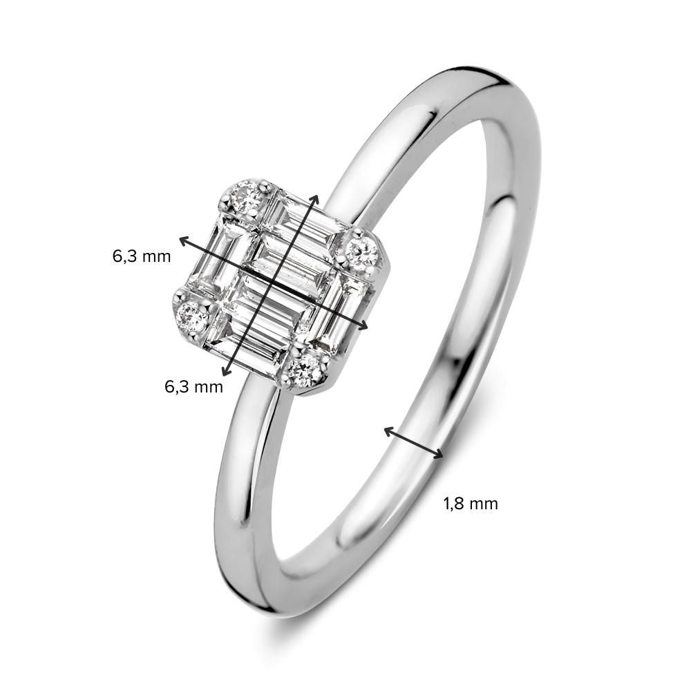 Ring Weißgold Diamant 0.29 crt.