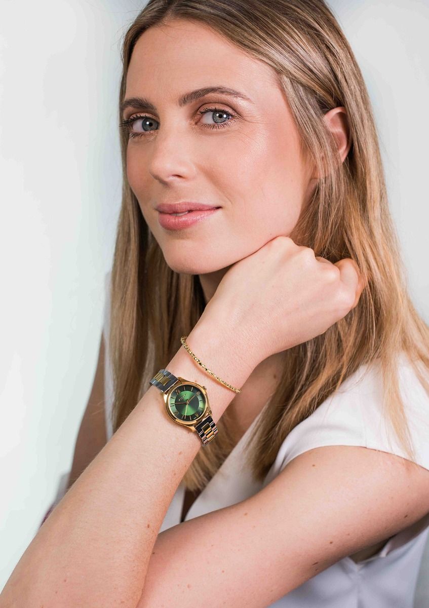 Zinzi Goldfarbene Uhr vergoldet Ziw1235