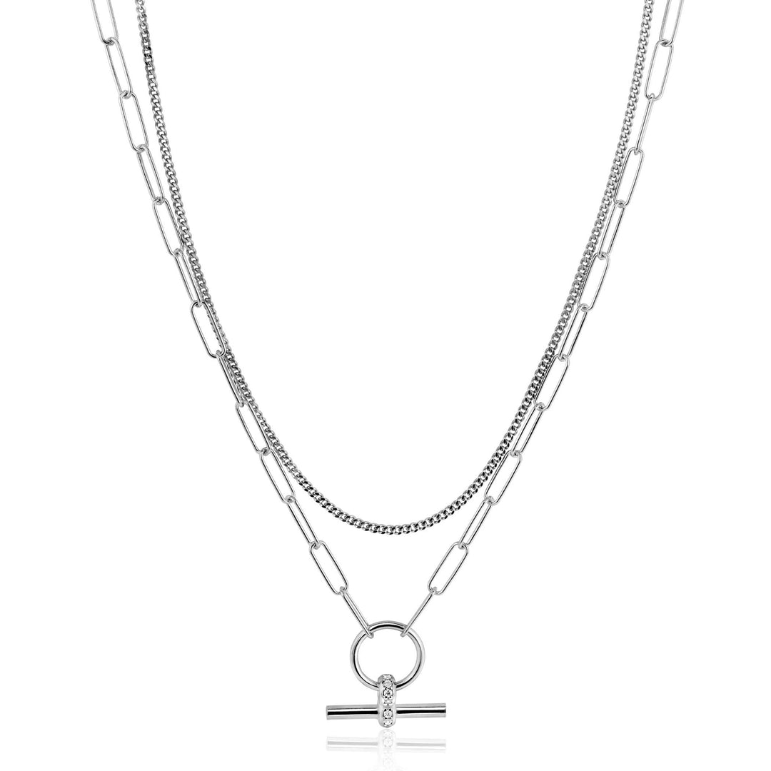 Zinzi Halskette Silber Zic2462