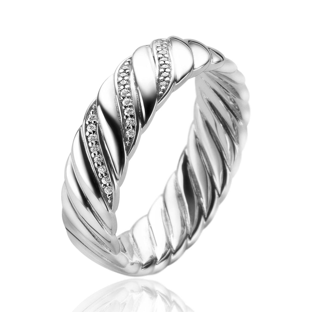 Zinzi-Ring Silber Zir2244