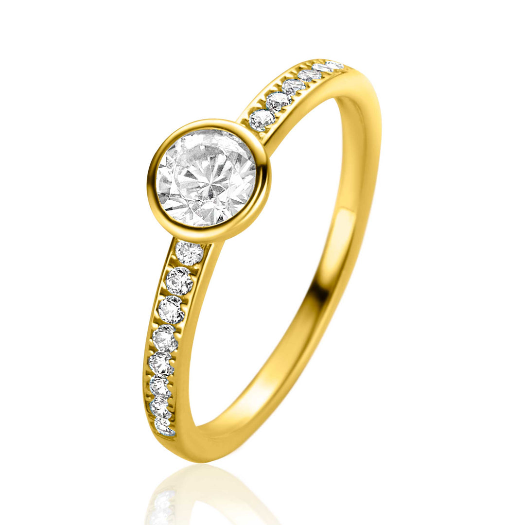 Zinzi-Ring Gold Zgr463