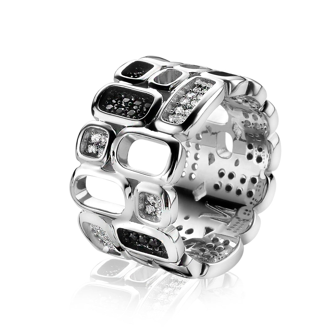 Zinzi Ring Silber Mvr3 Z