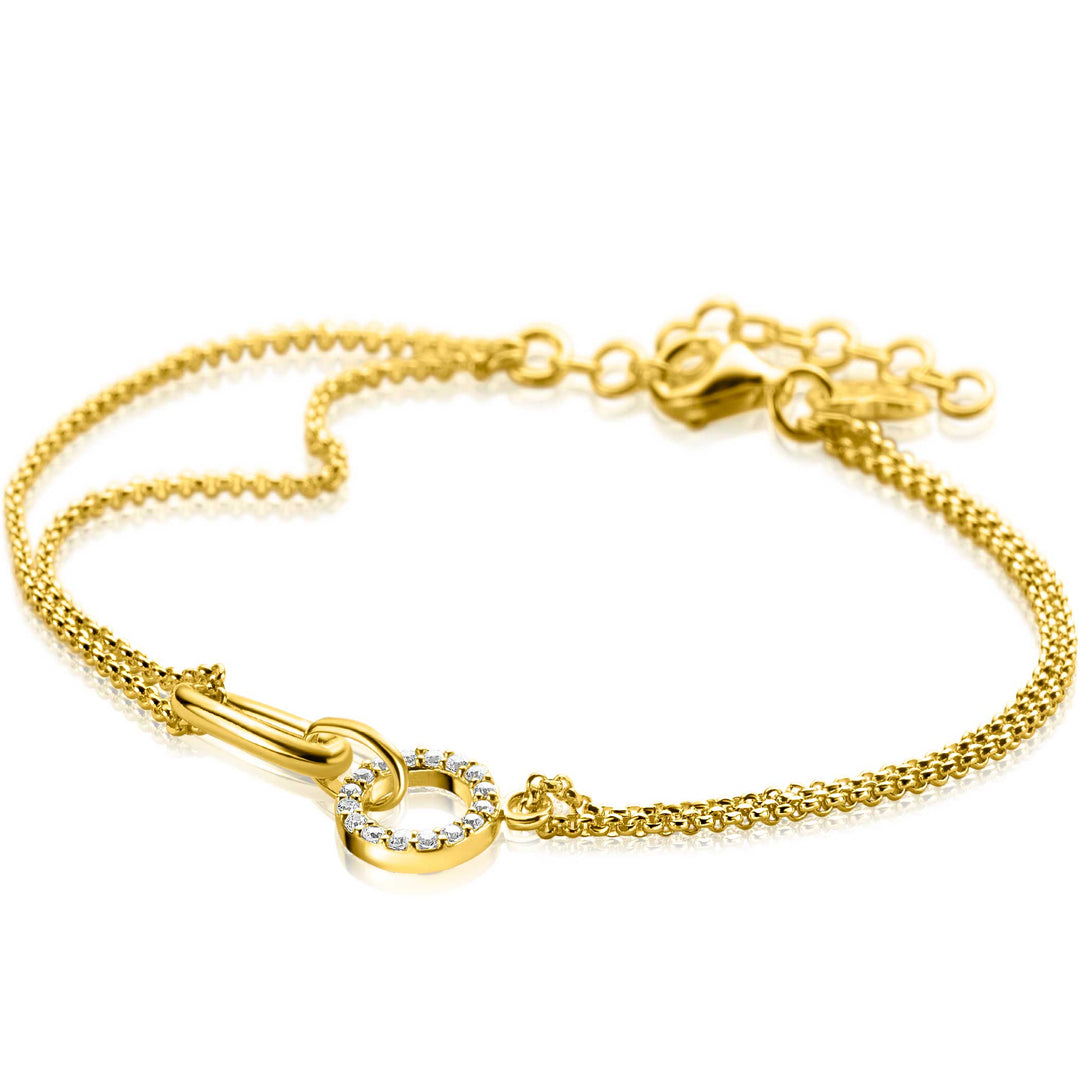 Zinzi Armband vergoldet Zia2463 Y