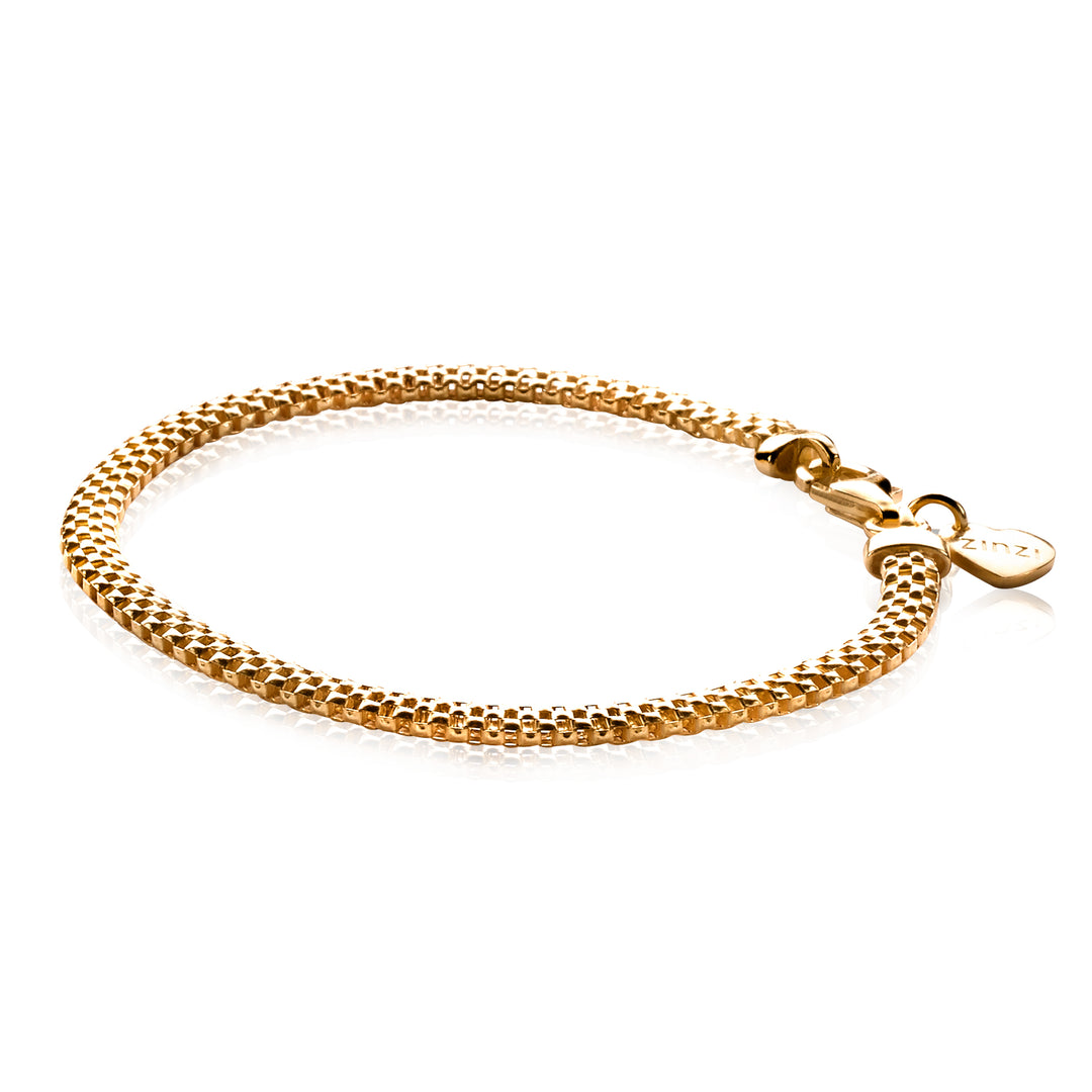 Zinzi-Armband vergoldet Zia878 G