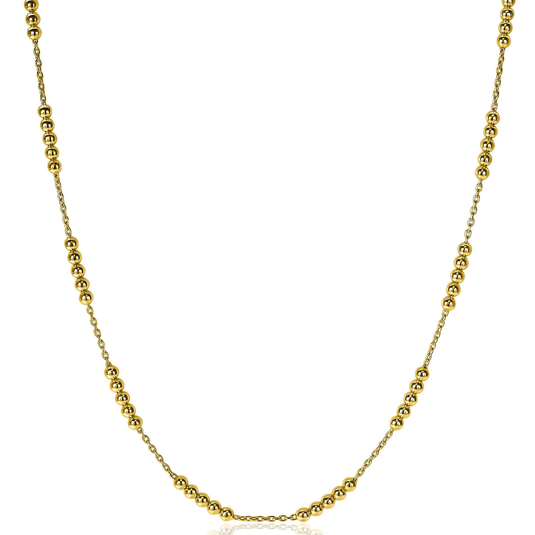 Zinzi Halskette vergoldet Zic2182 G