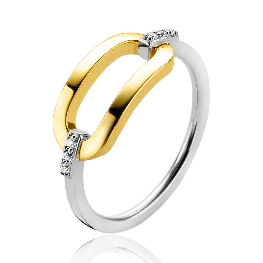 Zinzi-Ring vergoldet Zir2248