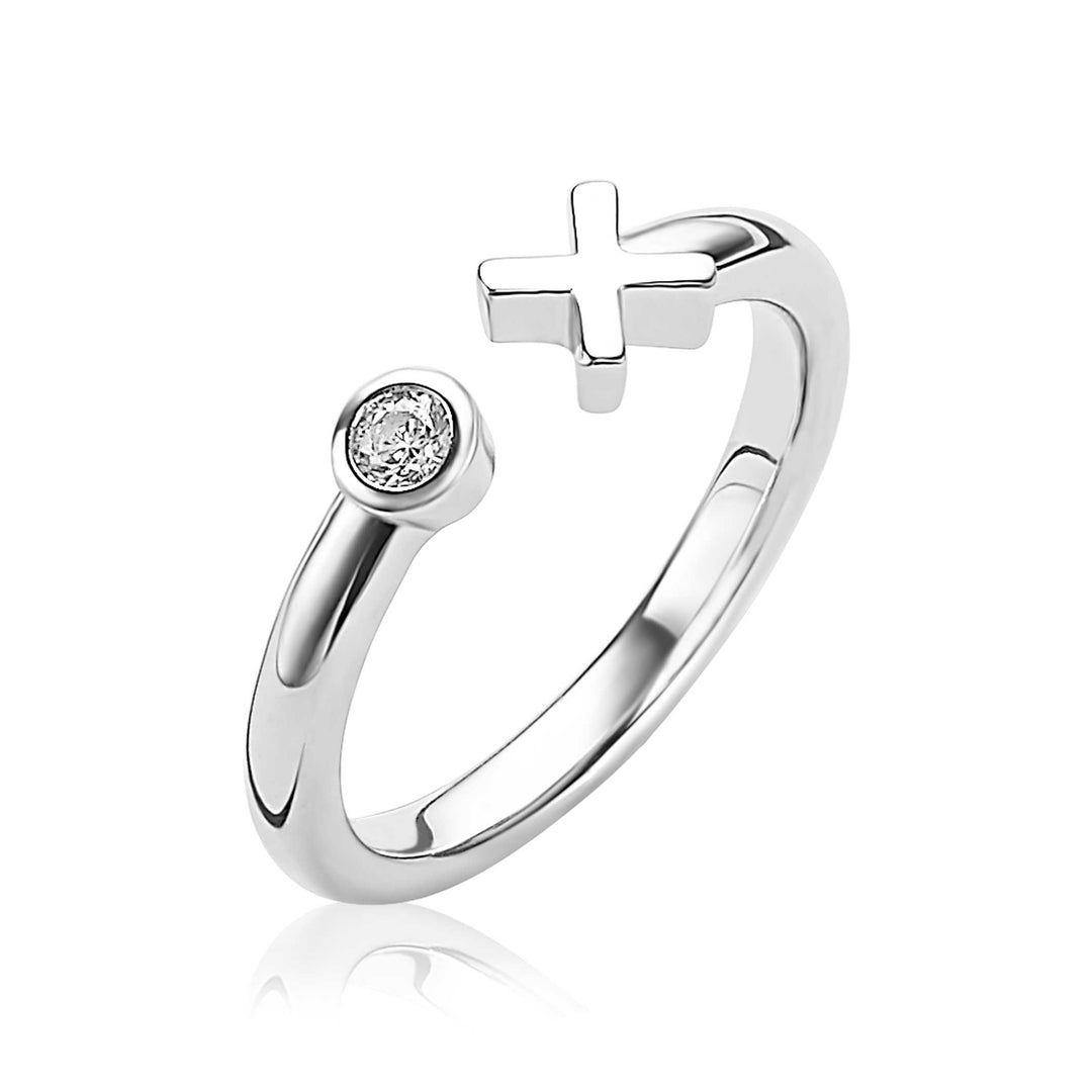 Zinzi-Ring Silber Zir1821