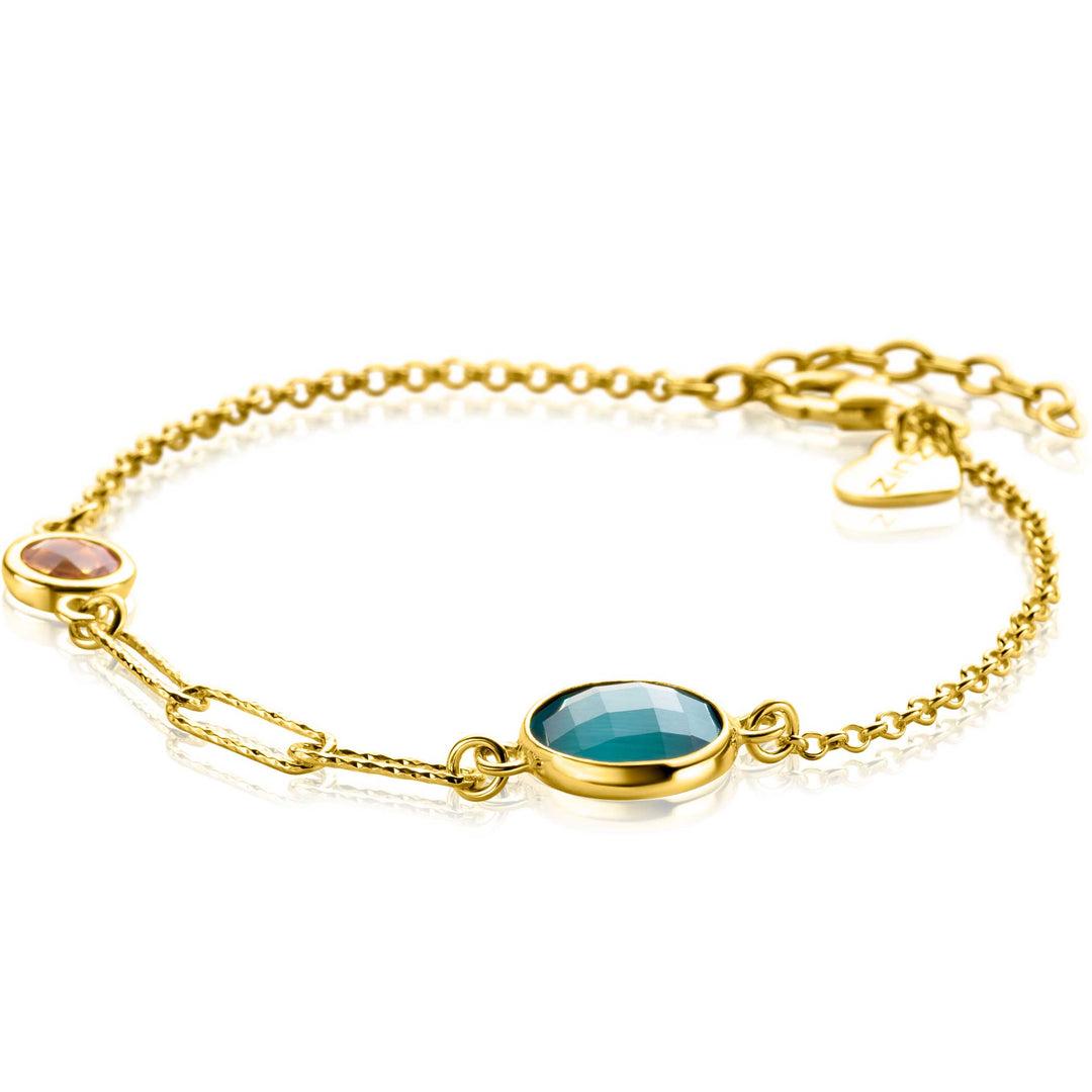 Zinzi Armband vergoldet Zia2418 G