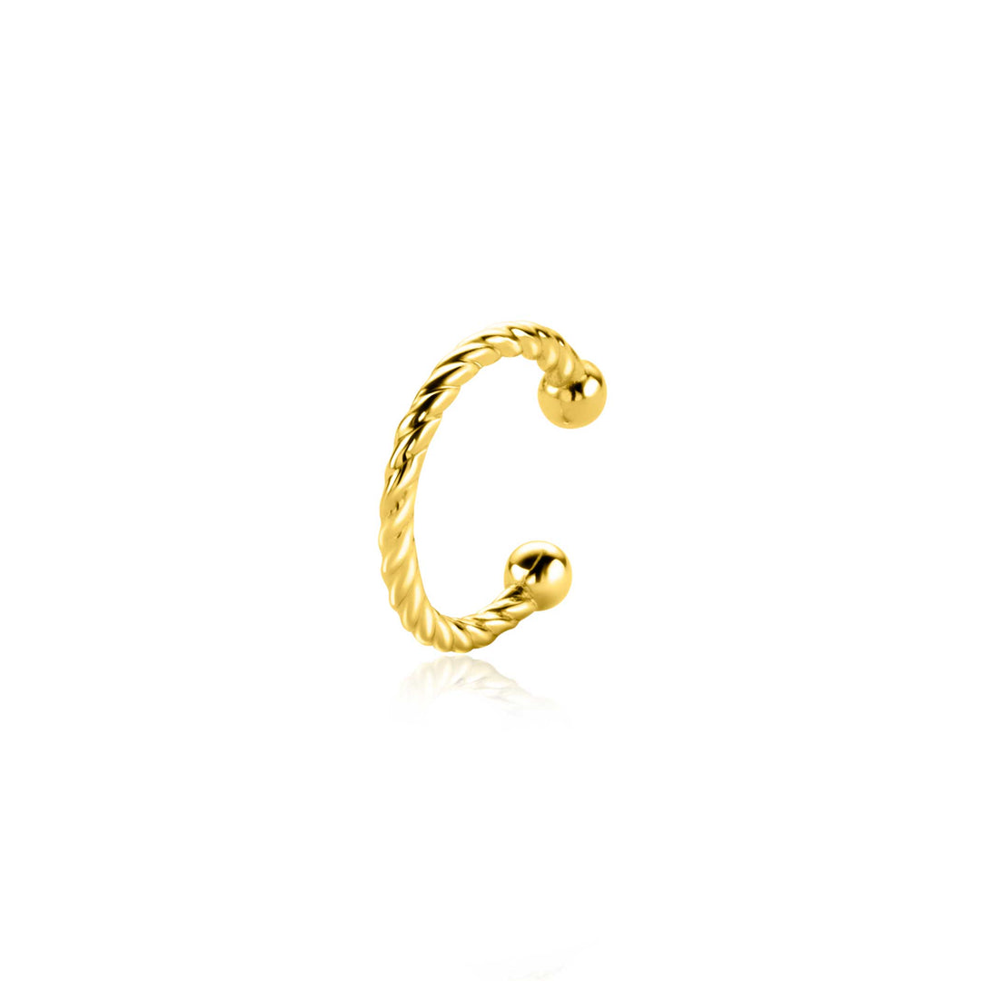 Zinzi Ohrringe vergoldet Zio Cuff3 G