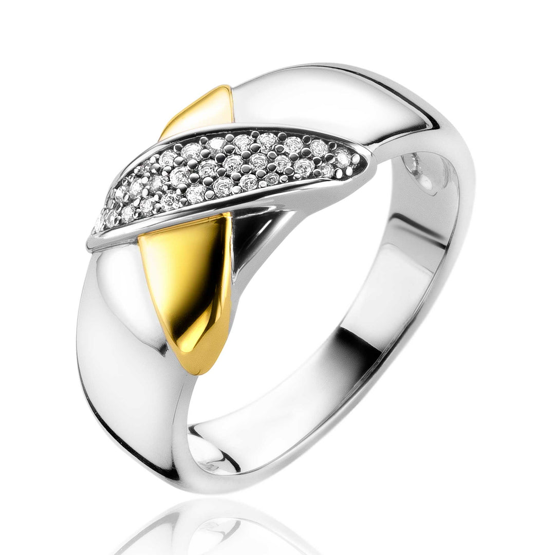 Zinzi-Ring vergoldet Zir2240