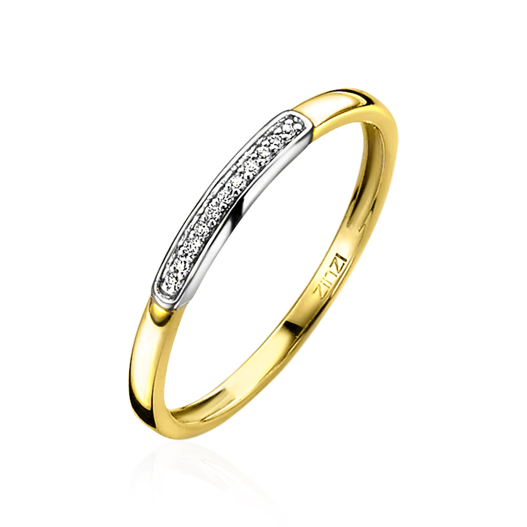 Zinzi-Ring Gold Zgr148