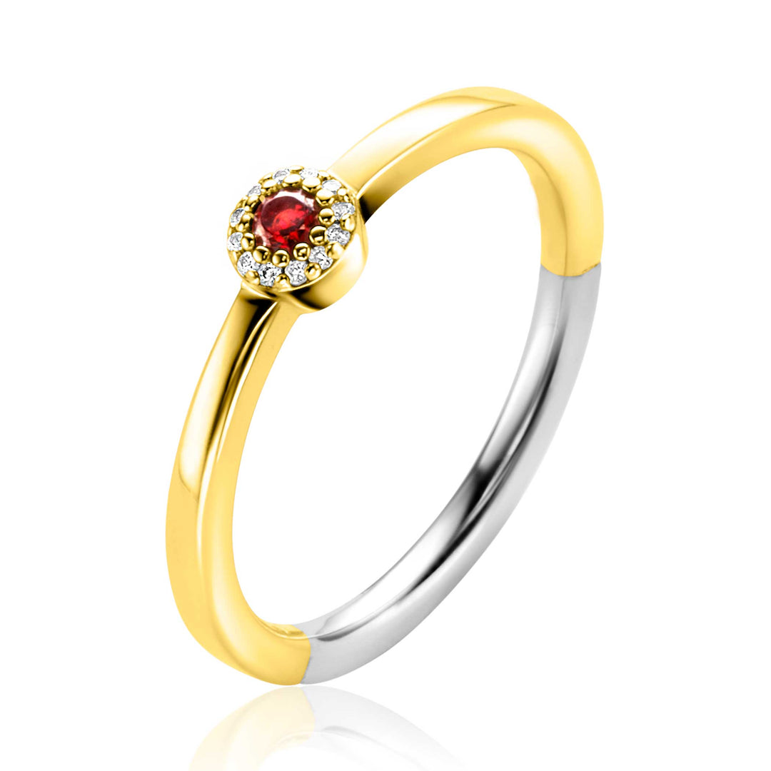 Zinzi-Ring vergoldet Zir2560