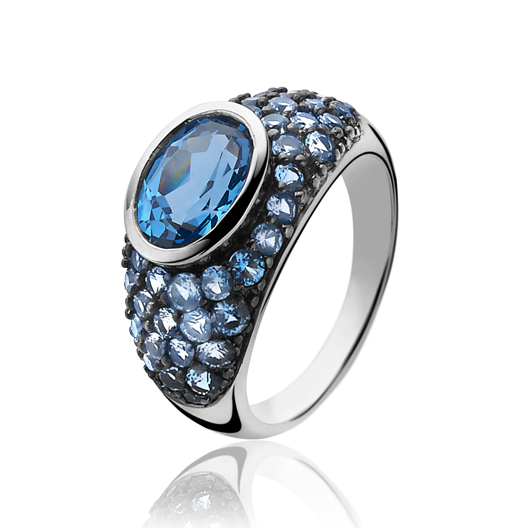 Zinzi-Ring Silber Zir1045 B