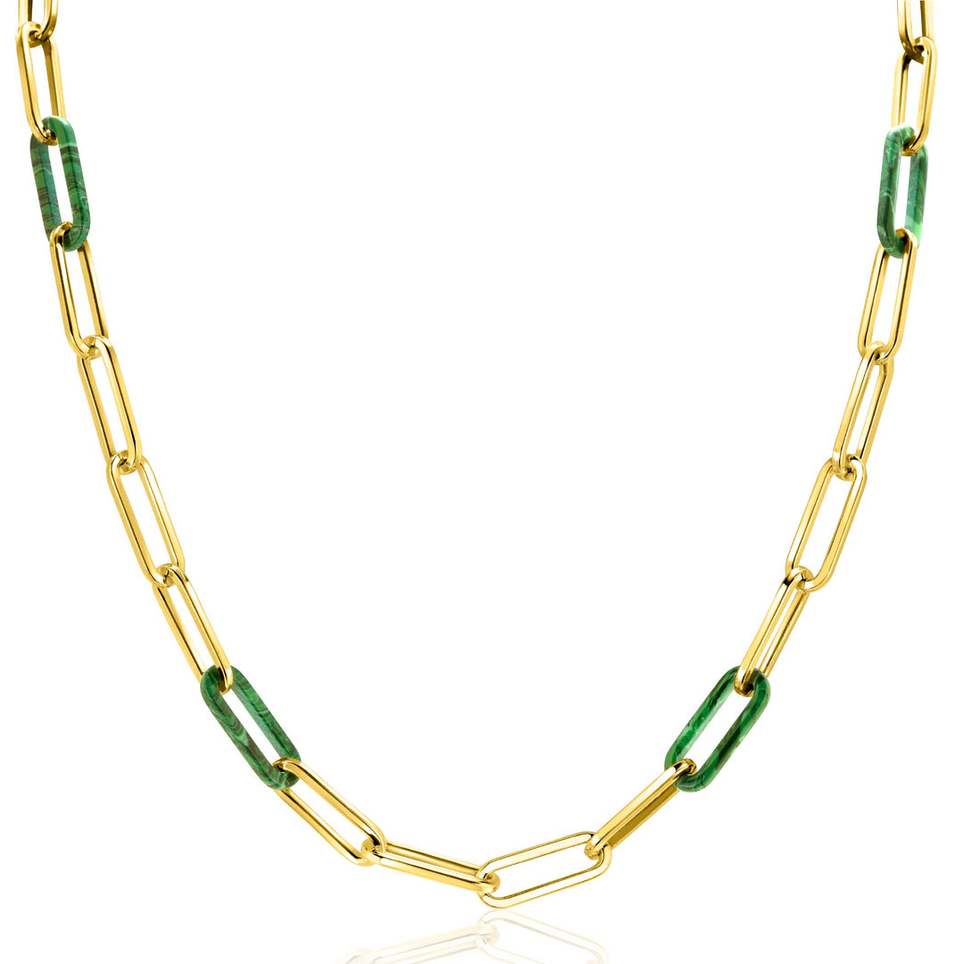 Zinzi Halskette vergoldet Zic2548
