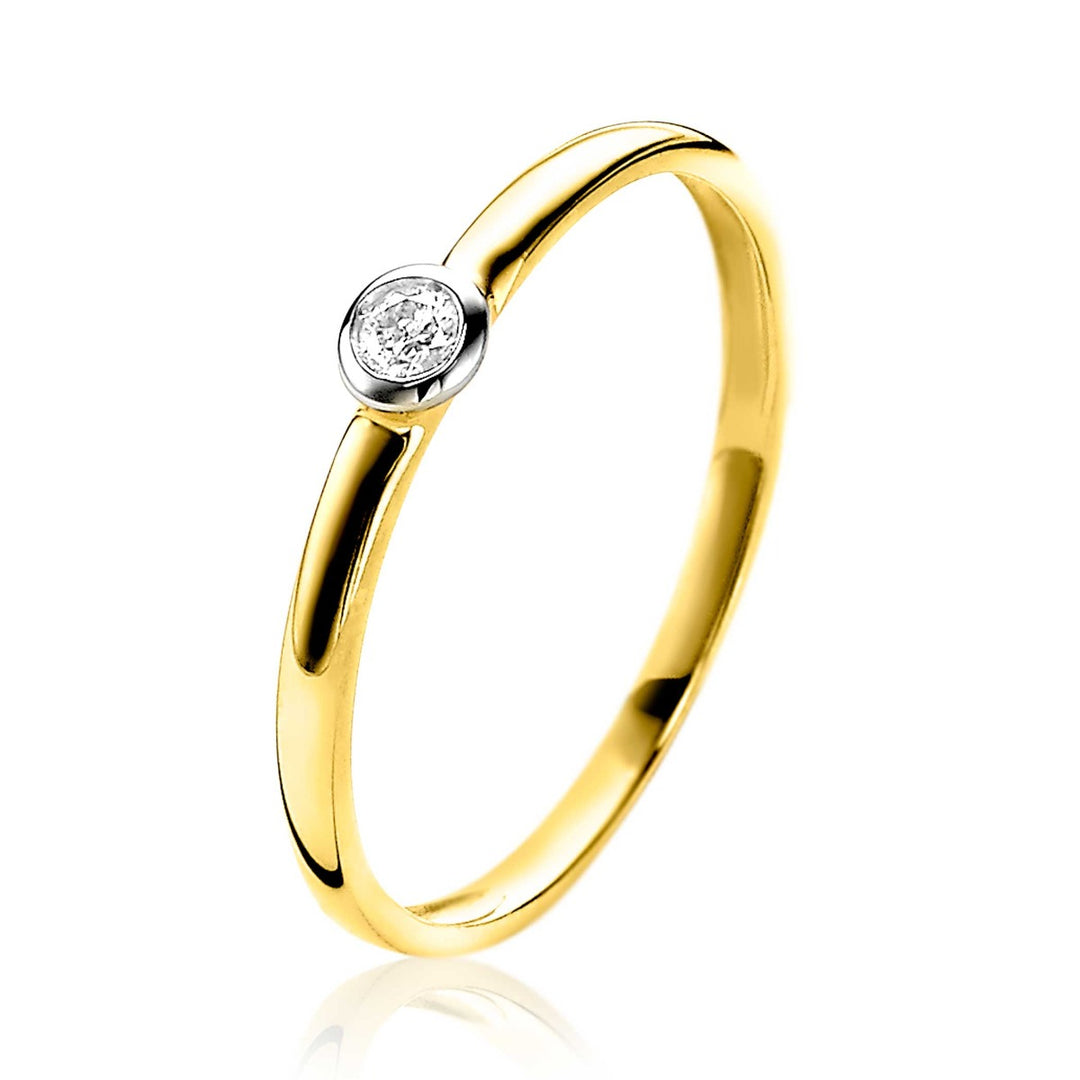 Zinzi-Ring Gold Zgr101
