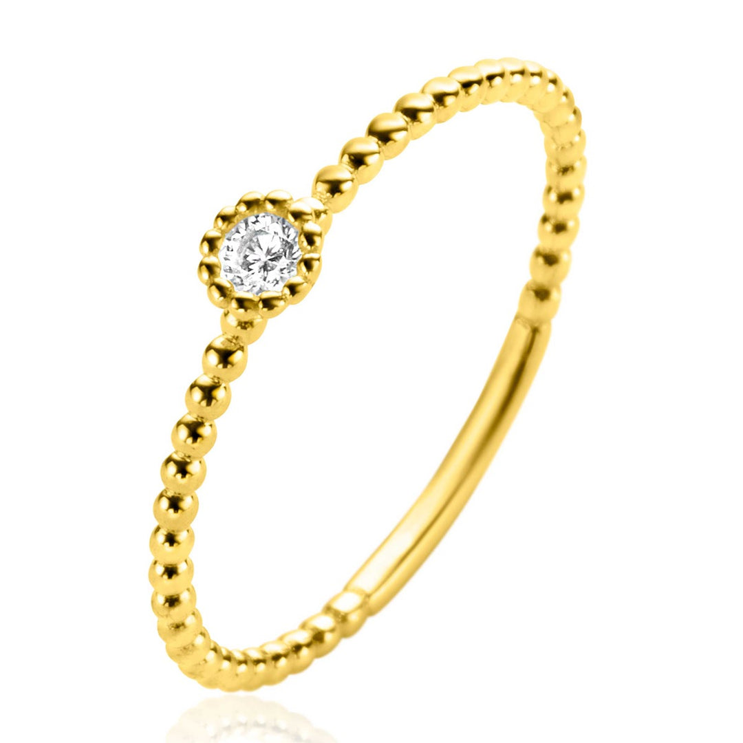 Zinzi-Ring Gold Zgr308
