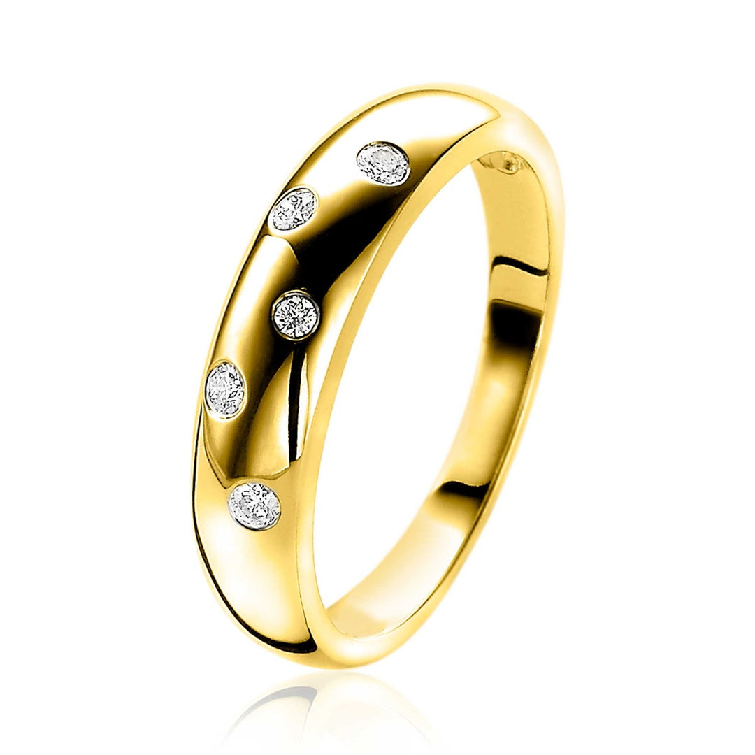 Zinzi-Ring Gold Zgr82