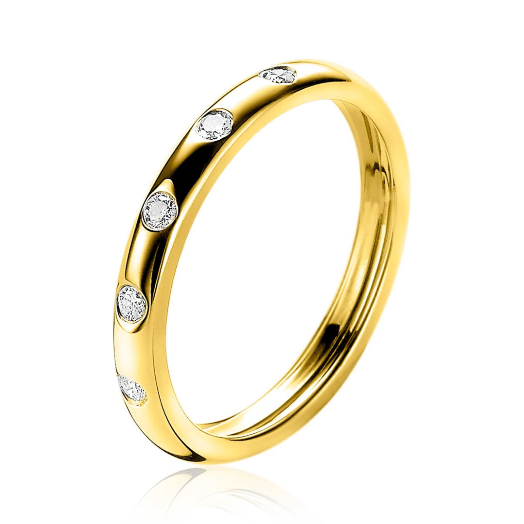 Zinzi-Ring Gold Zgr84
