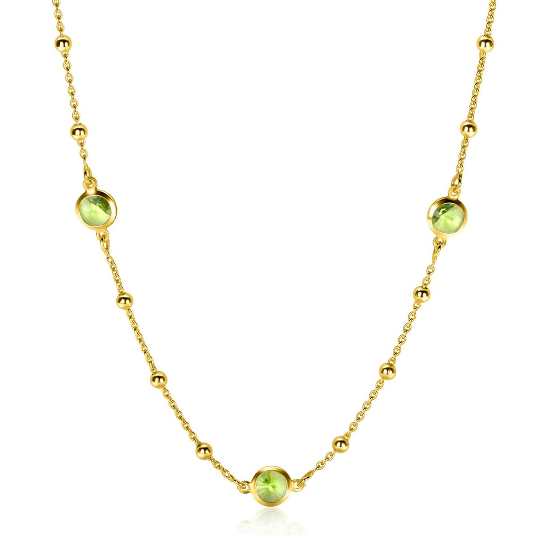 Zinzi Halskette vergoldet Zic2348