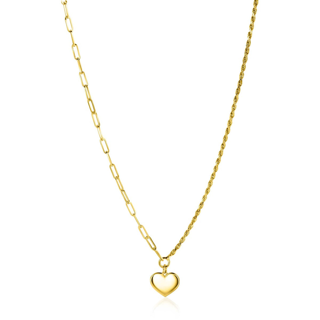 Zinzi Halskette vergoldet Zic2381 G