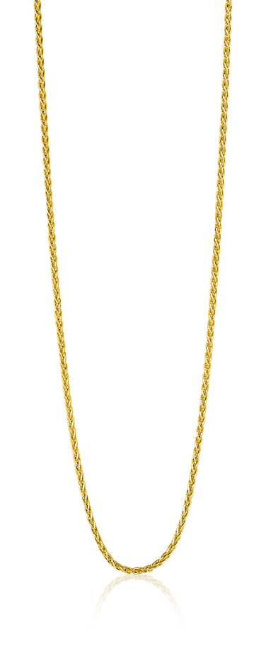 Zinzi-Halskette vergoldetes Silber P42 G