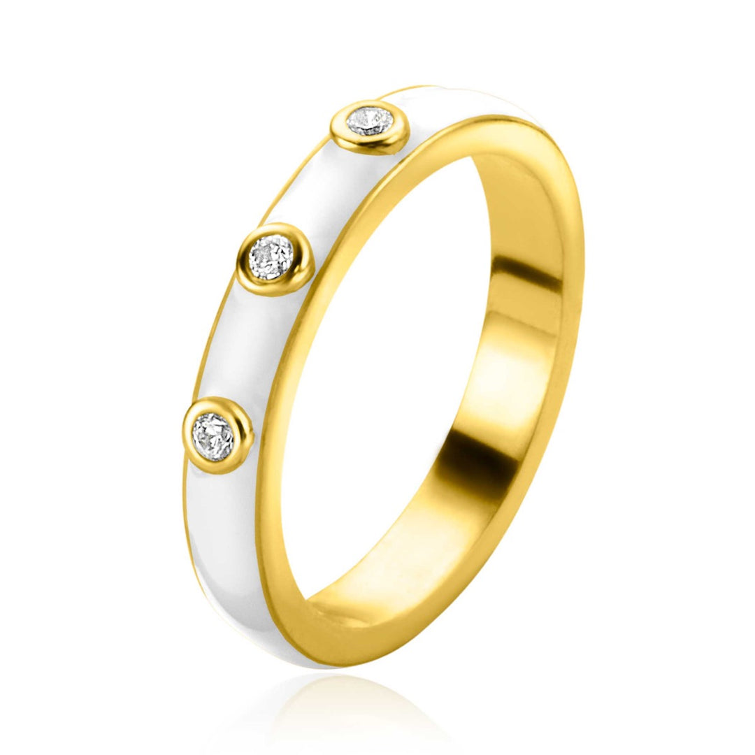 Zinzi-Ring vergoldet Zir2315 W